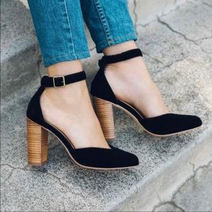 Soludos Collette Heel in Black Size US 8